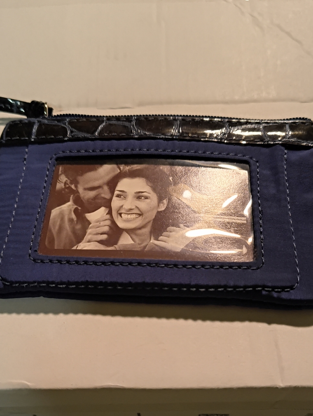 NWT Brighton Navy ID/Coin Holder - Picture 2 of 4